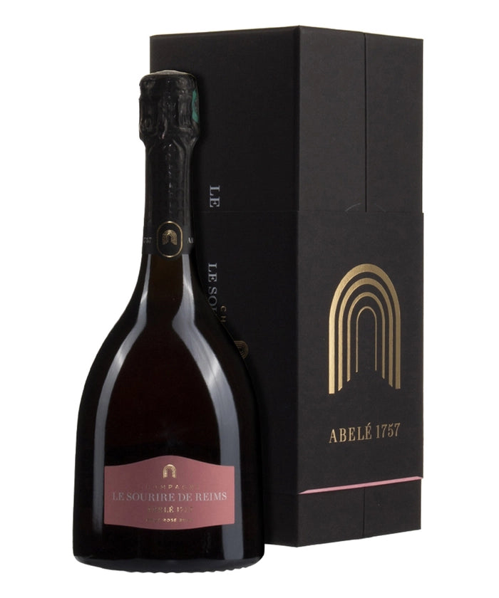 Champagne Abelé 1757 Sourire de Reims Rosé 2008 in luxe verpakking